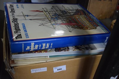 Lot 666 - Books to include The Fishing Ship in the Royal...