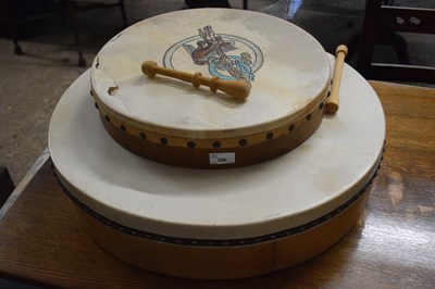 Lot 356 - Two drums