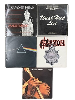 Lot 356 - A collection of Heavy Metal / rock 12" vinyl...