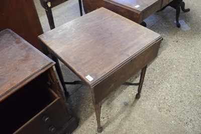 Lot 374 - Small folding table extended length approx 88cm