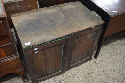 Lot 404 - Small storage cabinet (a/f) width approx 79cm