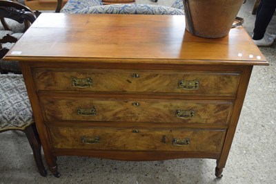 Lot 425 - Reproduction chest of drawers, width approx 107cm