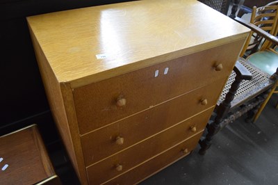 Lot 758 - Four drawer chest of drawers