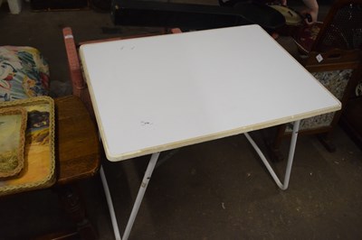 Lot 770 - White folding picnic table