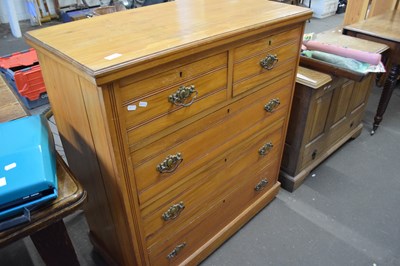 Lot 786 - Chest of drawers of two short and three long