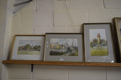 Lot 215 - EILEEN M SMITH, GROUP OF THREE WATERCOLOURS,...