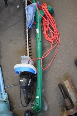 Lot 817 - An electric weed sweeper and a hedge cutter (2)