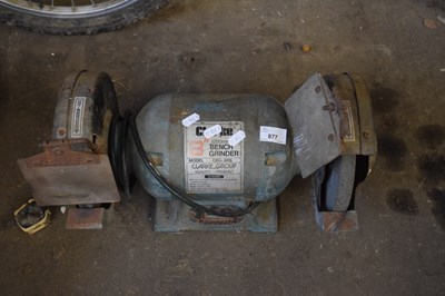 Lot 877 - A Clark model CBG-8RS bench grinder