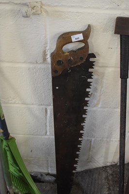 Lot 892 - Large saw