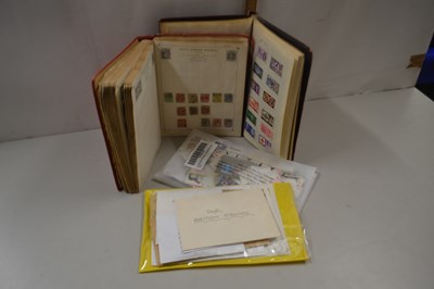 Lot 81A - Two stamp albums and a quantity of stamps