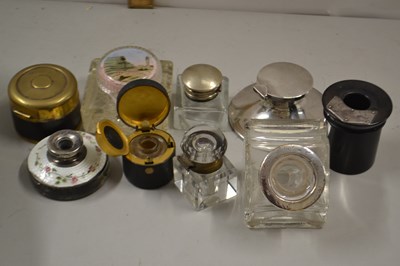 Lot 82 - Quantity of assorted ink wells to include a...