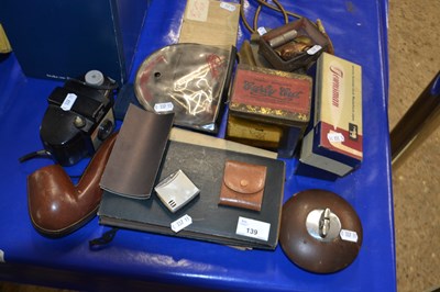 Lot 139 - Collection of various smokers accessories,...