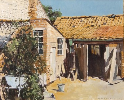 Lot 71 - Michael J.Sanders (British, 20th century), oil...