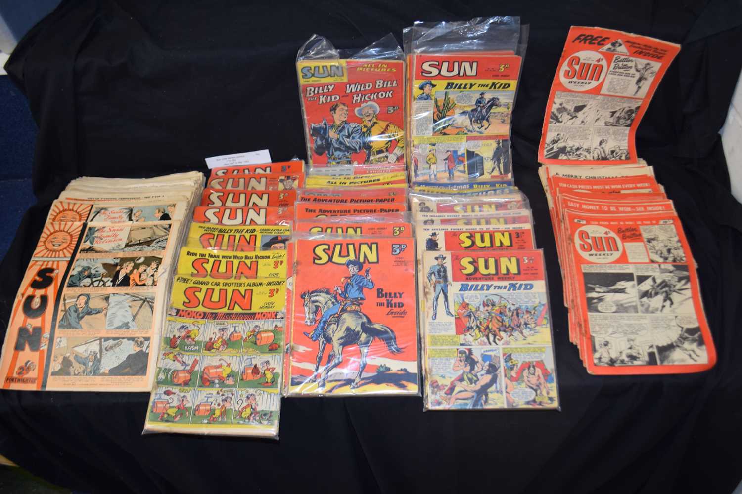 Lot 107 - Sun Comic - A complete run of 551 copies...