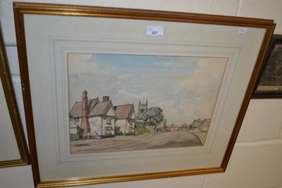 Lot 227 - Laxfield, Suffolk by F W Baldwin, 1961, pencil...