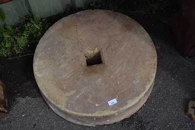 Lot 435 - A round millstone