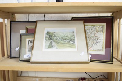 Lot 529 - VARIOUS COLOURED PRINTS AND ENGRAVINGS TO...
