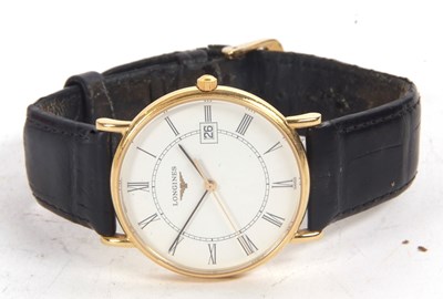 Lot 311 - Longines Lé Grande Classique yellow metal...