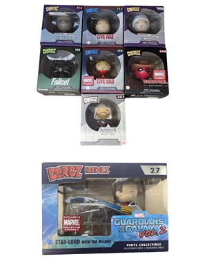 Lot 433 - A collection of 'Dorbz' Funko pop! vinyl...