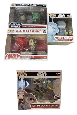 Lot 471 - A collection of large Star Wars Funko Pop!...