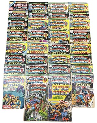 Lot 55 - A collection of 1970 - 1975 Captain America...