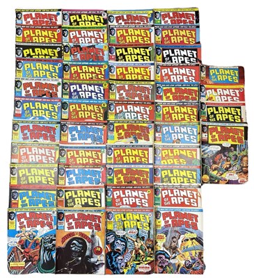 Lot 109 - A collection of Planet of the Apes comic books,...