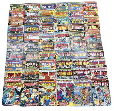 Lot 99 - (2) A large collection of mixed vintage Marvel...