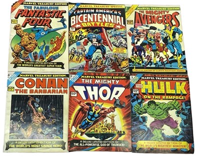 Lot 112 - A collection of Marvel Treasury Specials, to...