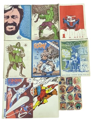 Lot 45 - A collection of 1973 - 1974 FOOM comic books,...