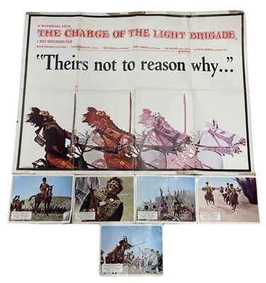 Lot 221 - A quad film poster for The Charge of the Light...