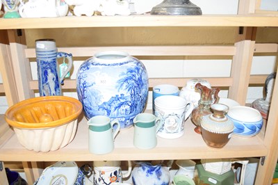 Lot 550 - VARIOUS CERAMICS TO INCLUDE A BOOTHS BRITISH...