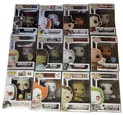 Lot 478 - A collection of Horror movie Funko Pop! vinyl...