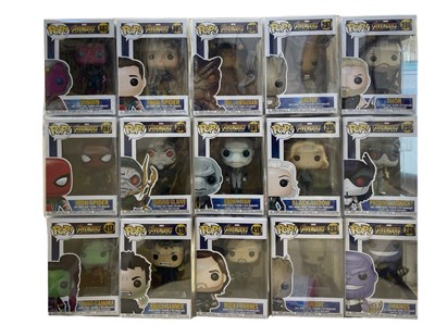 Lot 462 - A collection of Avengers: Infinity War Funko...