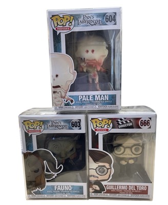 Lot 479 - A collection of Guillermo Del Toro Funko Pop!...