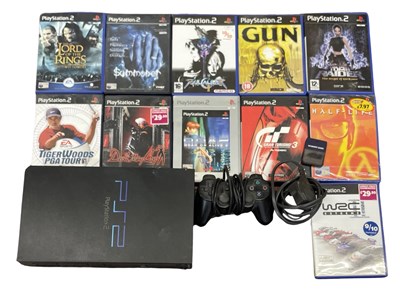 Lot 361 - A Playstation 2 console with original...