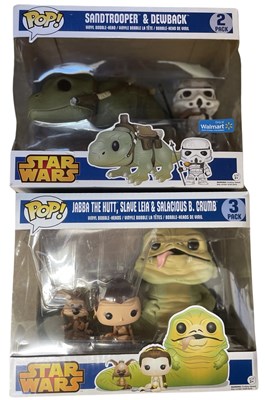 Lot 468 - A pair of Star Wars Funko Pop! large packs, to...