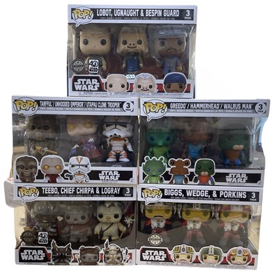 Lot 469 - A collection of Star Wars Funko Pop! vinyl...