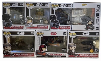 Lot 472 - A collection of Star Wars Funko Pop! vinyl...