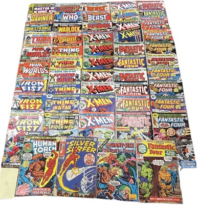 Lot 101 - (4) A large collection of mixed vintage Marvel...