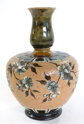 Lot 367 - Doulton Lambeth vase by Eliza Simmance, the...