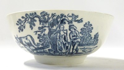 Lot 448 - Liverpool John Pennington porcelain bowl circa...