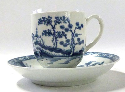 Lot 461 - Worcester porcelain cup and saucer circa 1770...