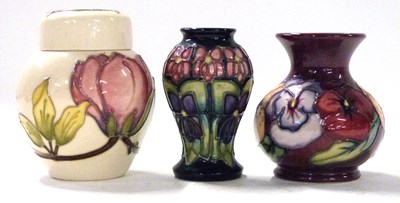 Lot 465 - Group of modern Moorcroft wares including an...