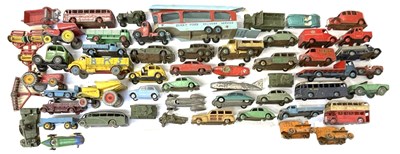 Lot 85 - A mixed lot of various playworn die-cast...
