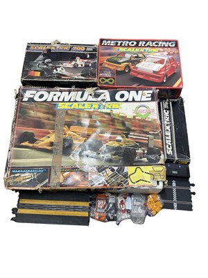 Lot 331 - A collection of vintage Scalextric sets, to...