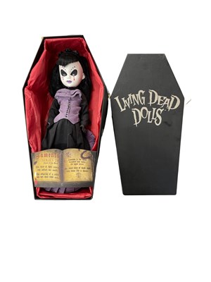 Lot 239 - A boxed Series 26 Living Dead Doll, Lamenta