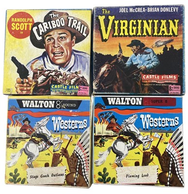 Lot 248 - Four Western film on 8mm reel, to include: -...