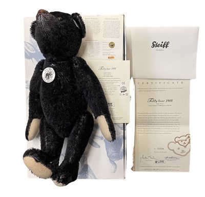 Lot 206 - A boxed limited edition Steiff bear, Teddy...