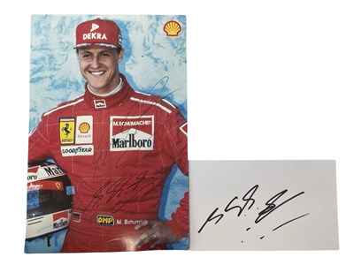 Lot 413 - Formula 1 interest: A colour 8x5'' photograph...