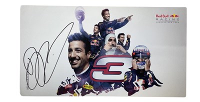 Lot 411 - Formula 1 interest: A Red Bull advertising...